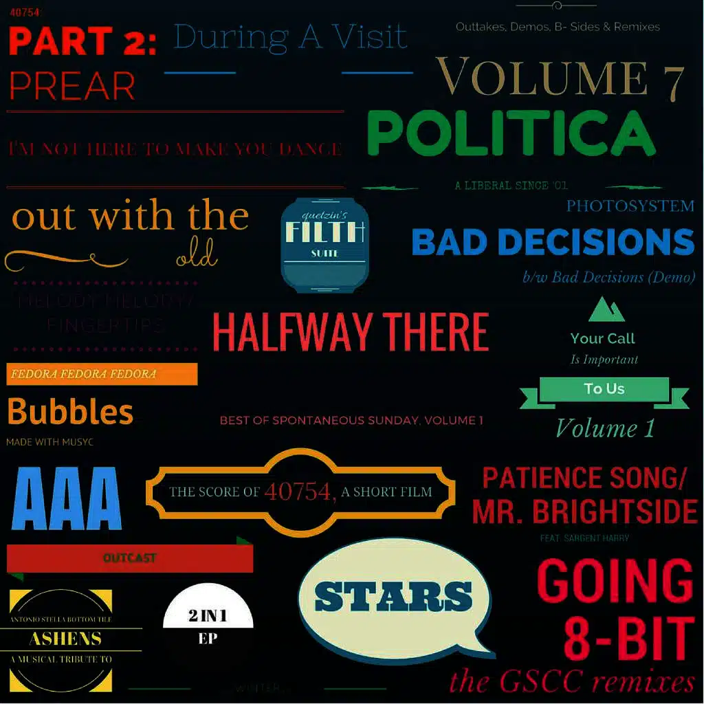 Halfway There: Best of Spontaneous Sunday, Volume 1 