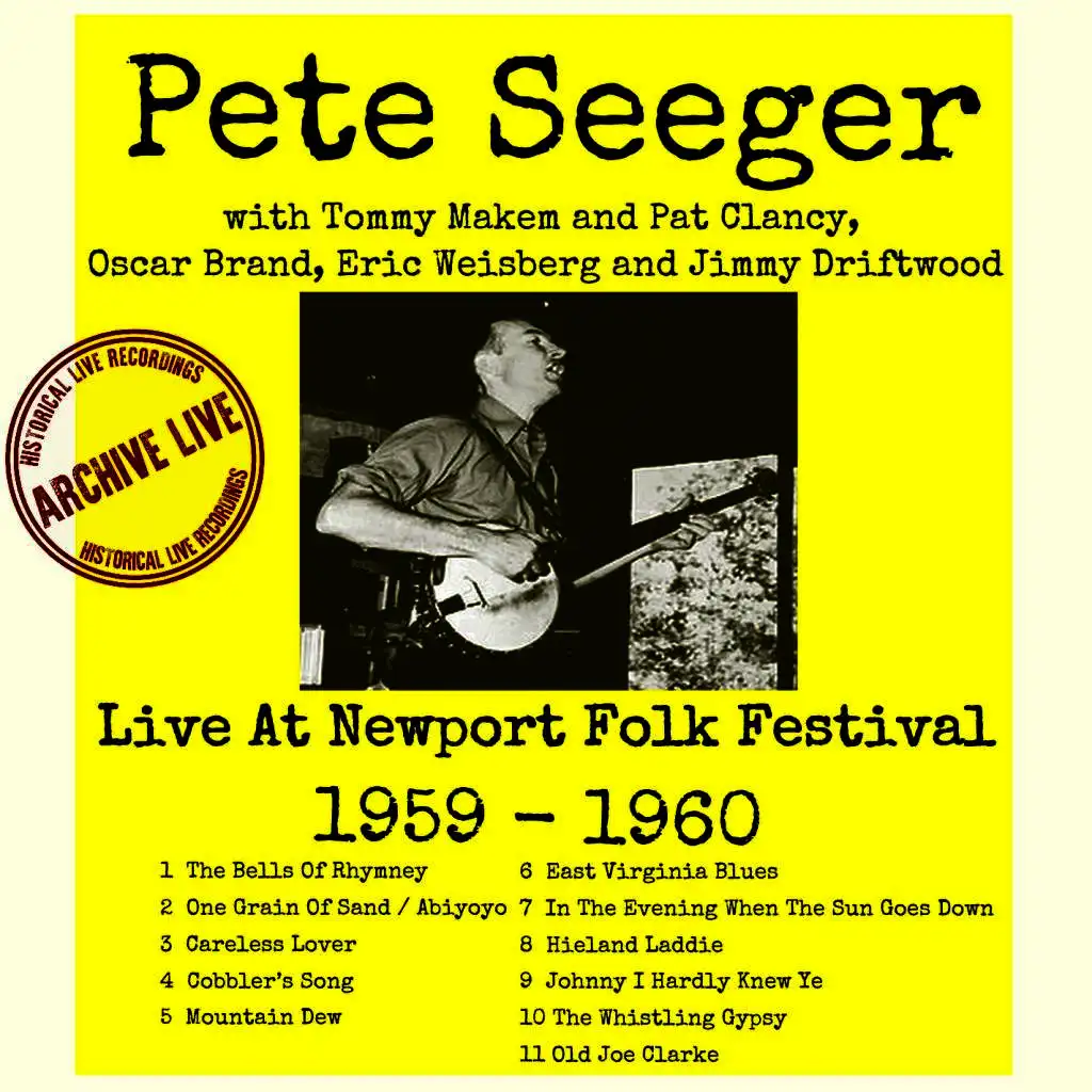 Live At The Newport Folk Festival 1959 -1960 