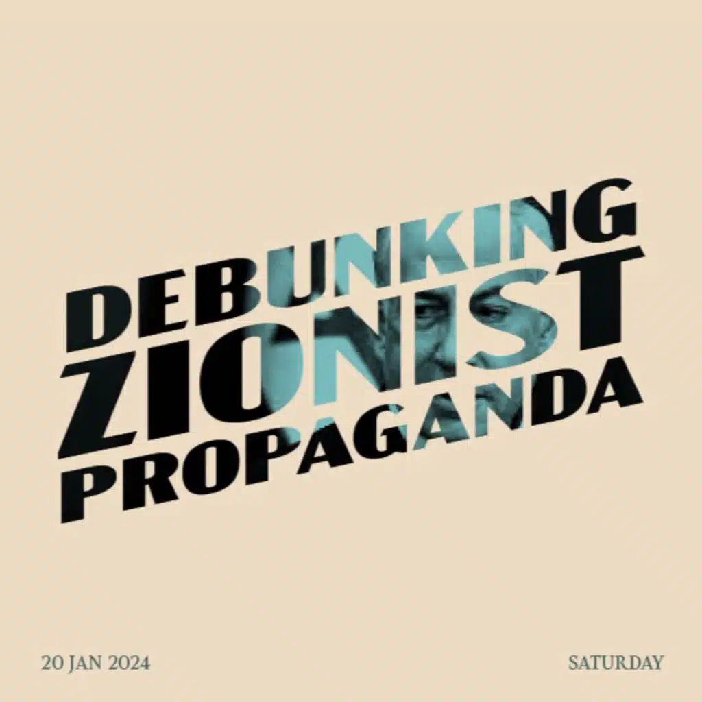 #9 - Debunking Zionist Talking Points