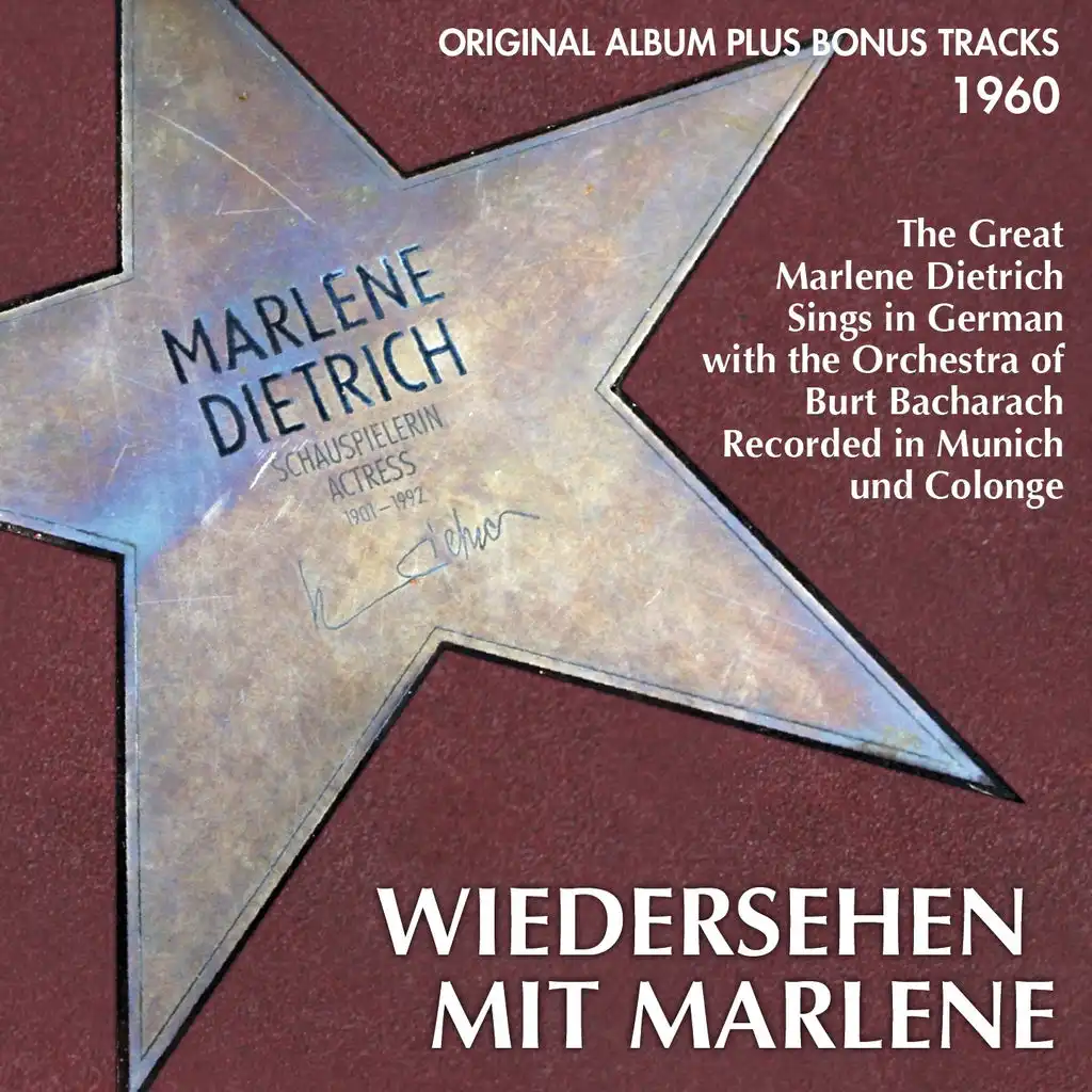 Marlene Dietrich & Burt Bacharach and His Orchestra