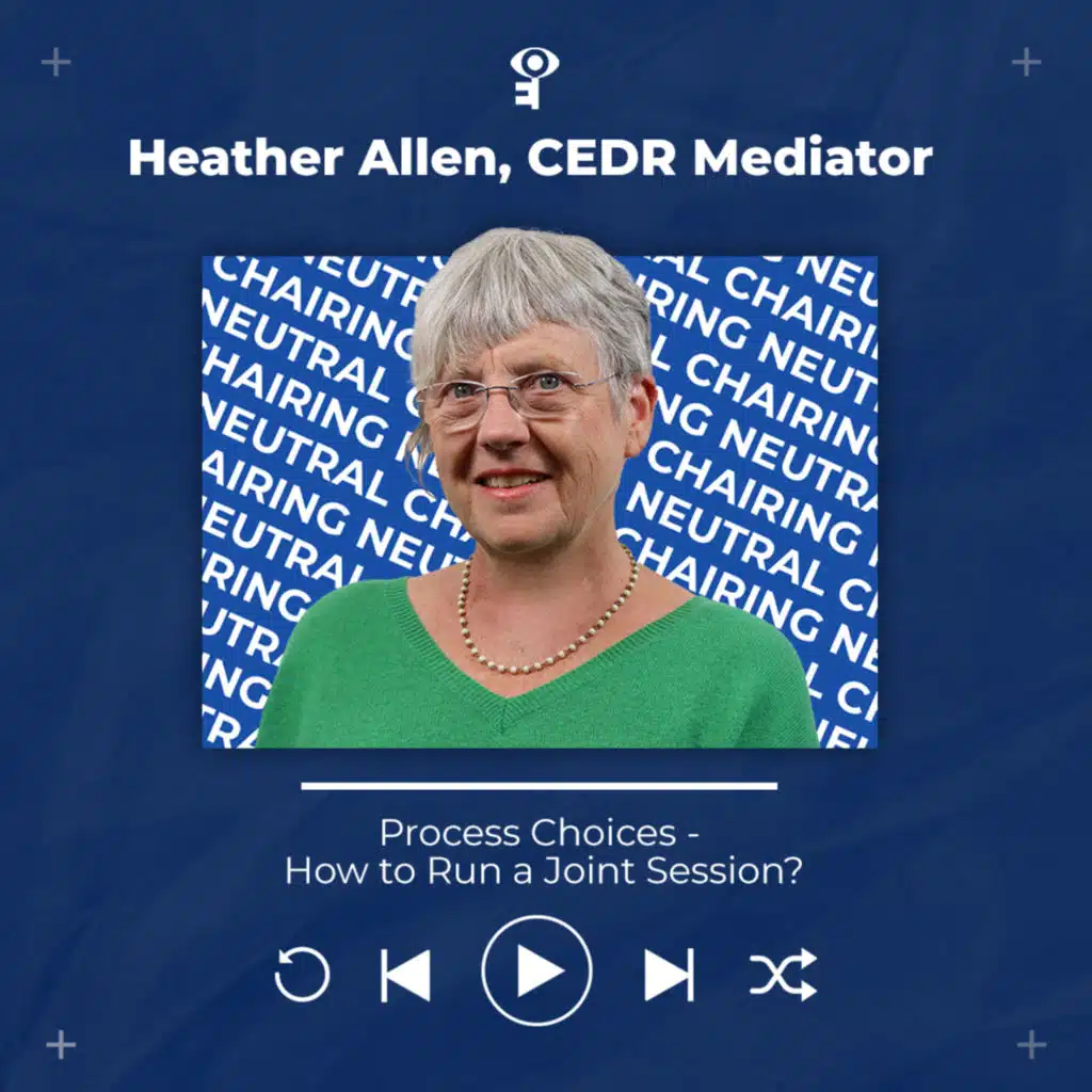Heather Allen: Process Choices - How to Run a Joint Session