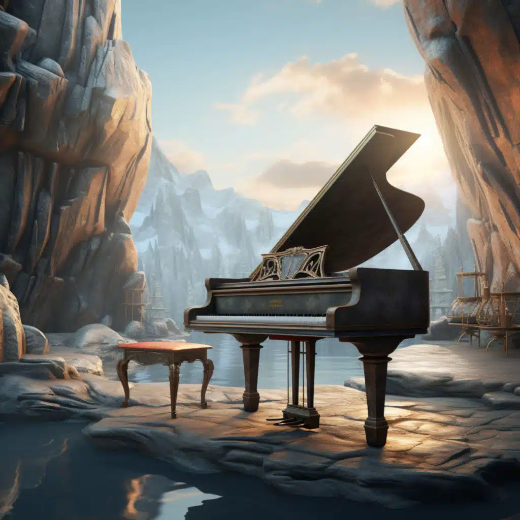 Piano Music: Mystical Ocean Echoes