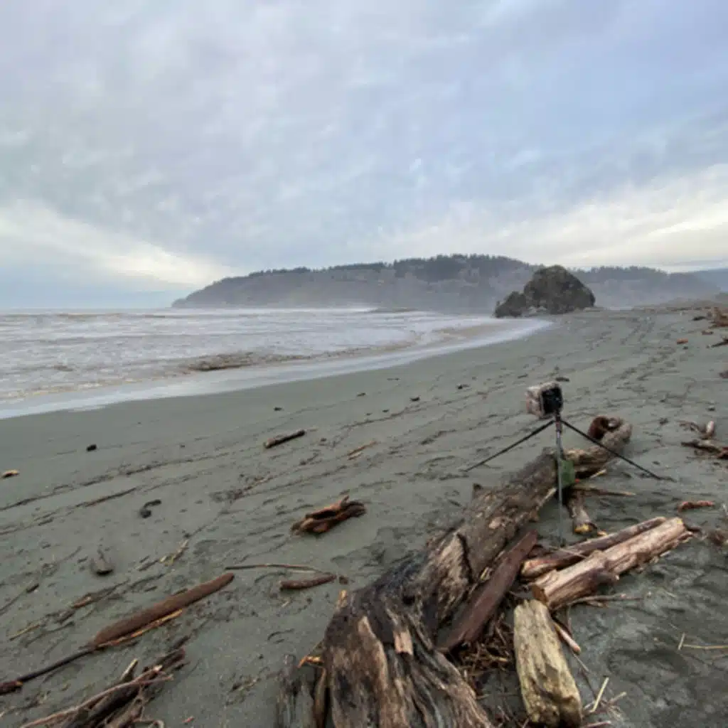 157: January Evening at the Mouth of the Klamath River