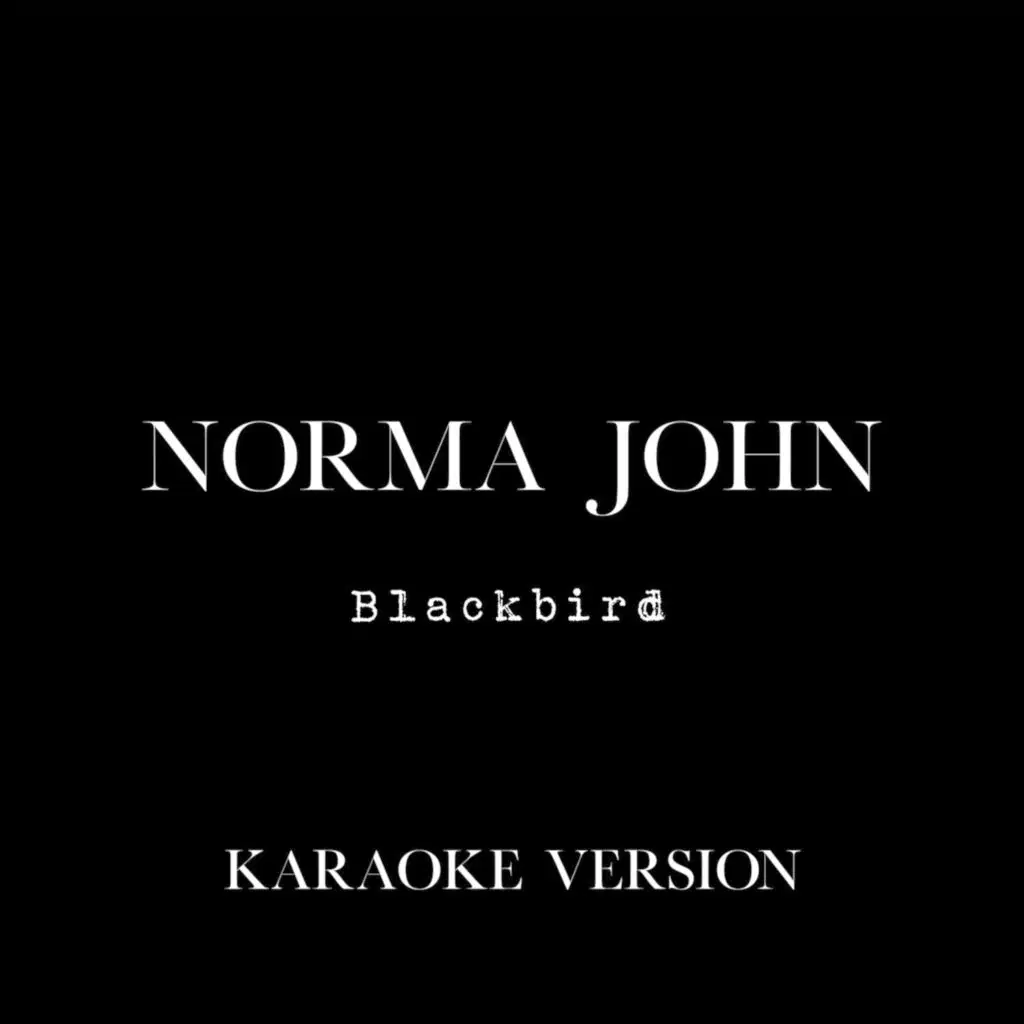 Blackbird (Karaoke Version)