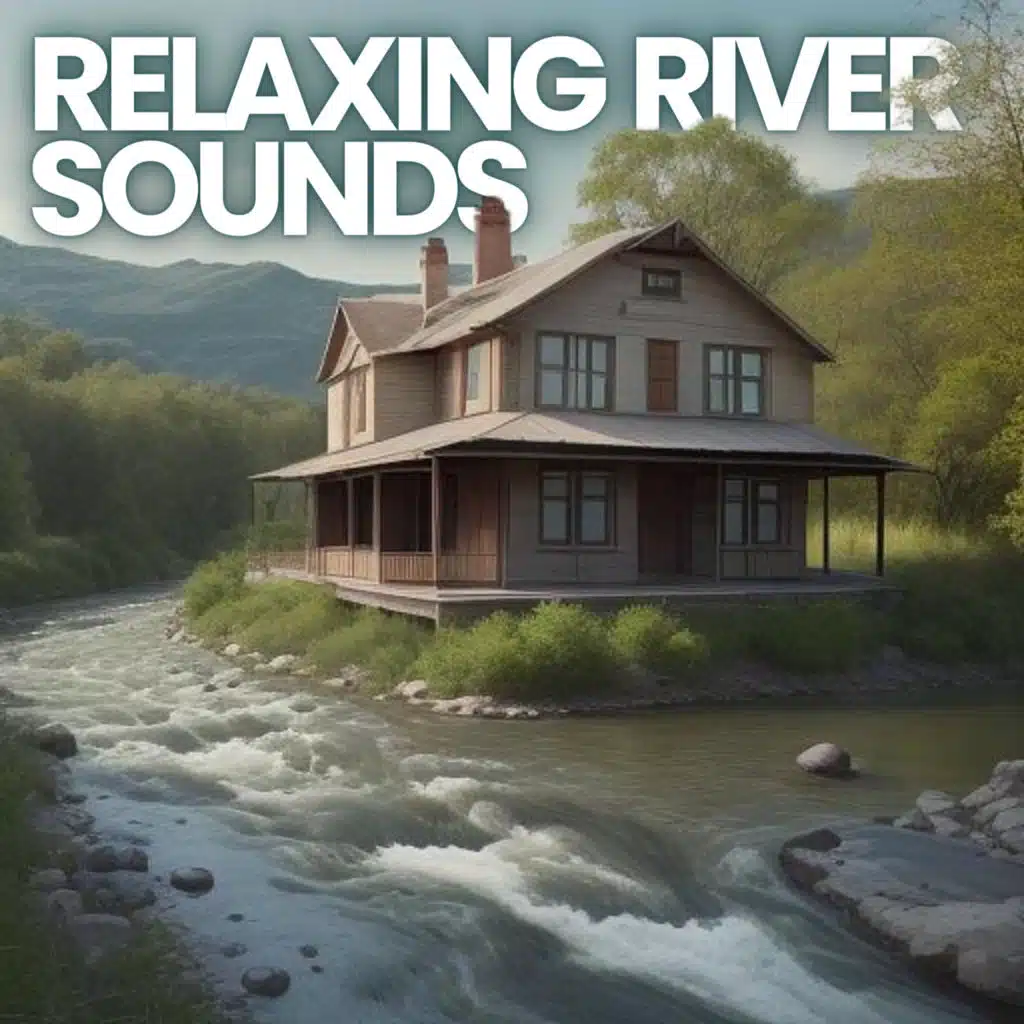 🏞 RELAXING RIVER SOUNDS 12 Hours | Peaceful Forest River to sleep, study and work.