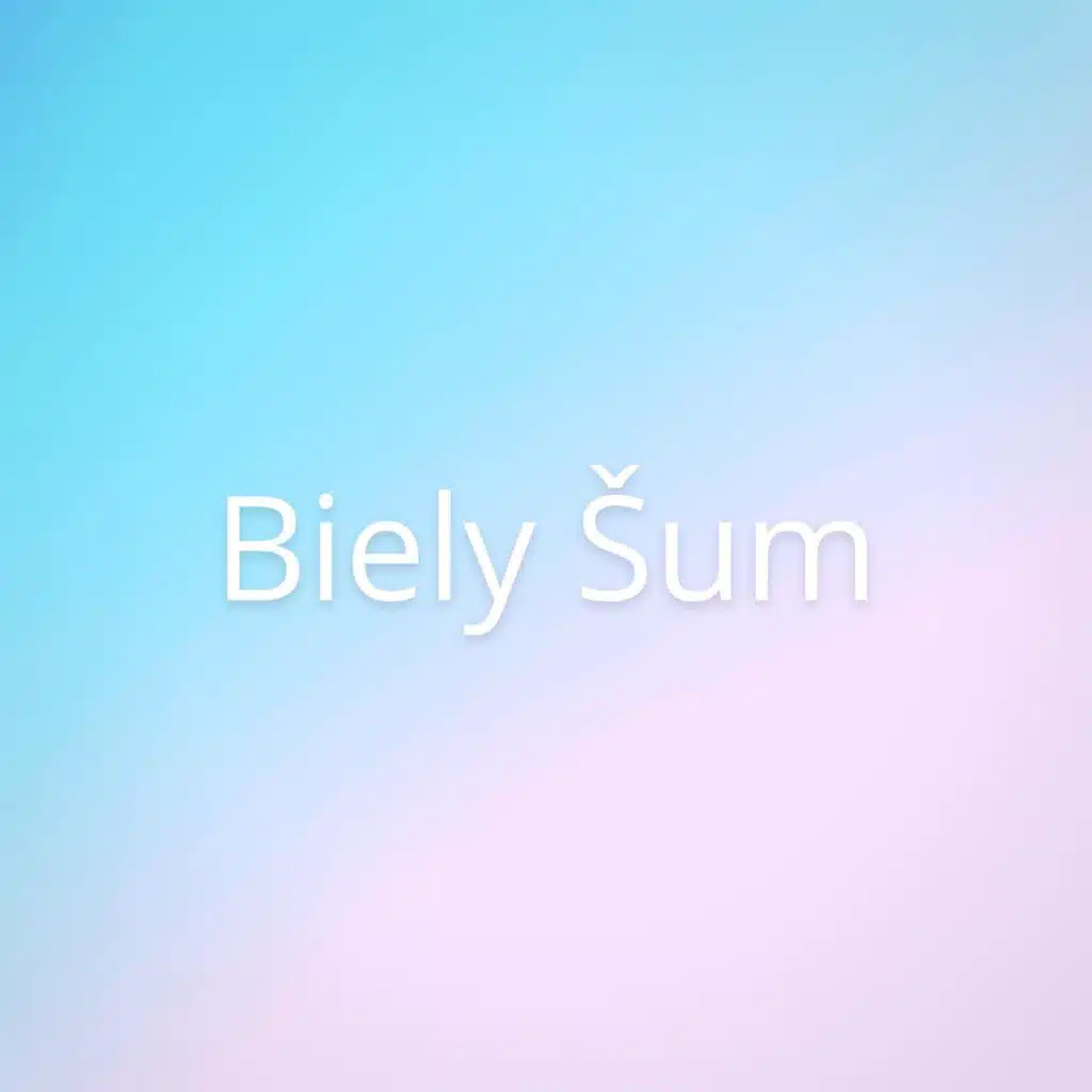 Jemný biely šum