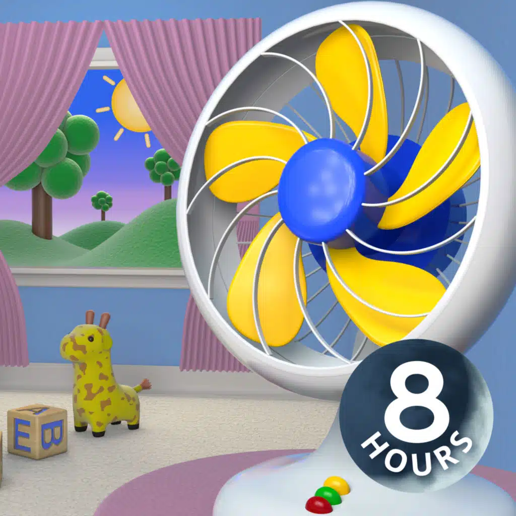 Babies Sleep to Fan Sounds! | Soothe Your Baby with 8 Hour Fan White Noise