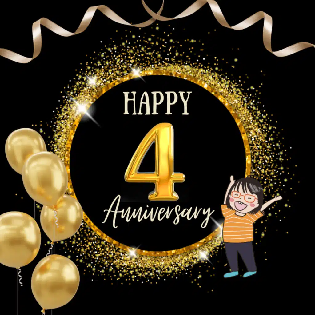 4周年おめでとう