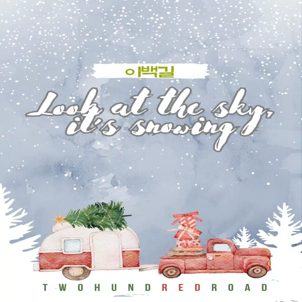 Look at the sky, it’s snowing