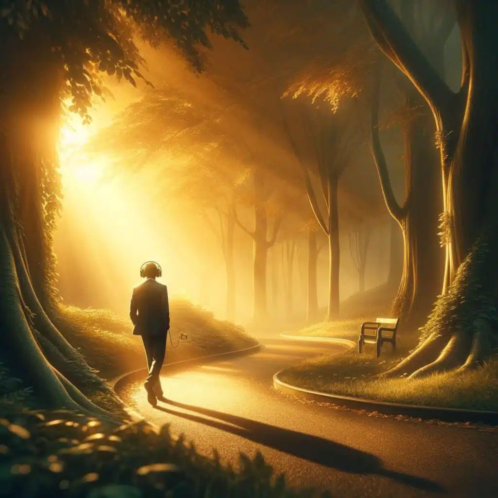 Headphones on a Walk (Soul Jazz in a Moment of Self-Reflection)