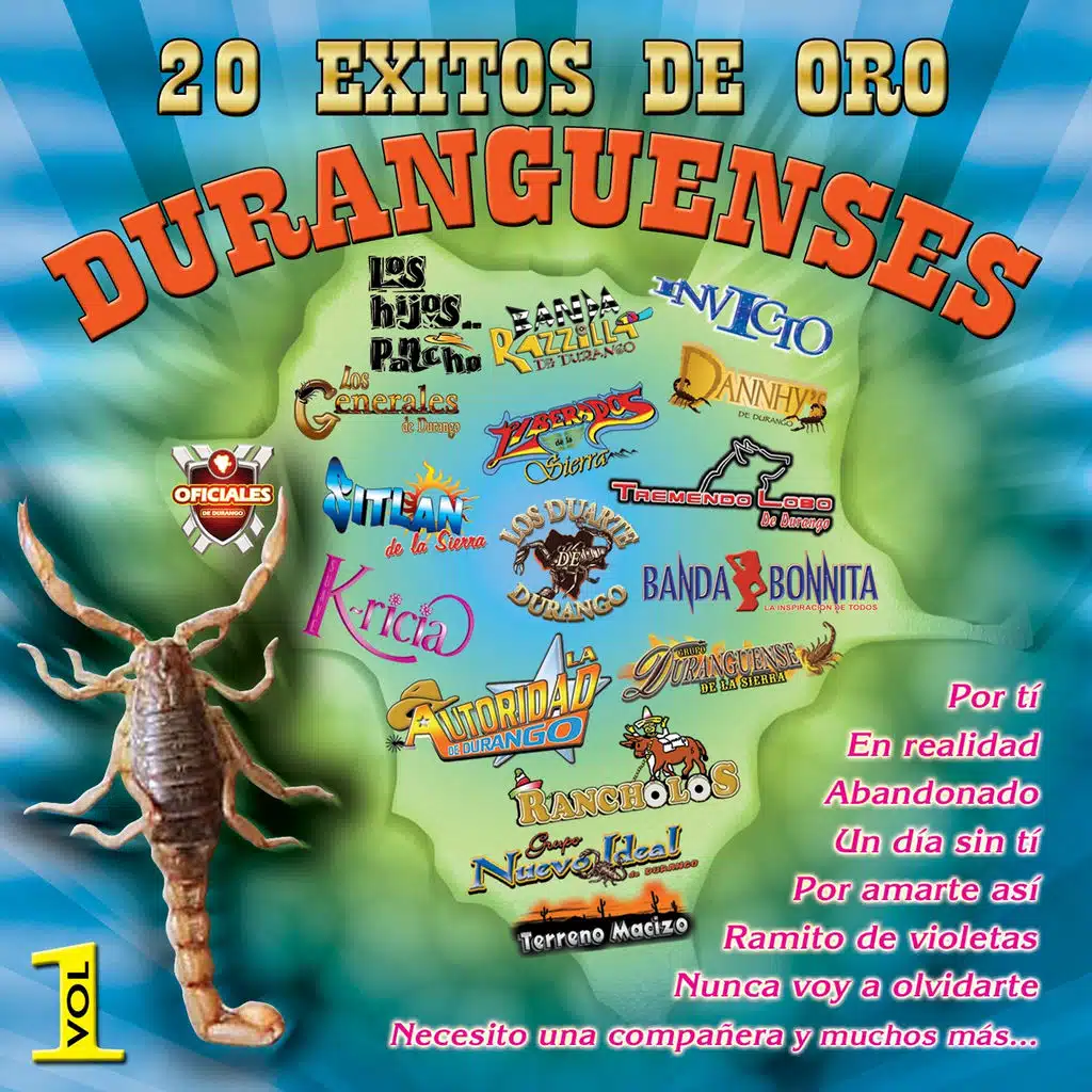 20 Exitos de Oro Duranguenses, Vol. 1