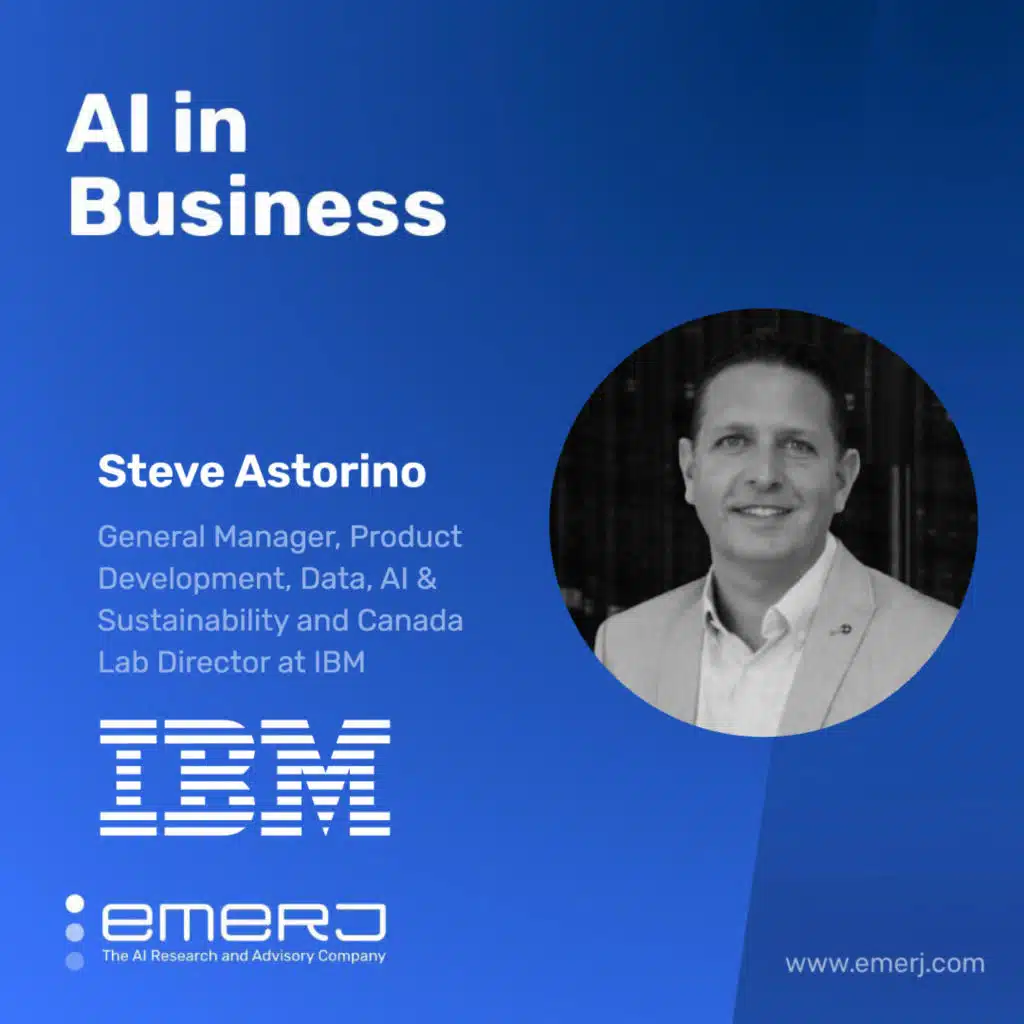 Driving Infrastructure Transformations for New Generative AI Use Cases - with Steve Astorino of IBM