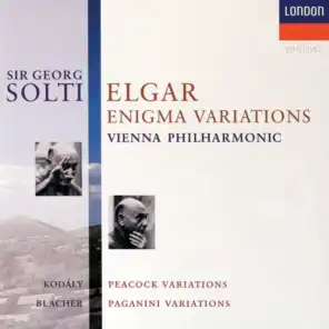 Elgar: Enigma Variations / Kodály: Peacock Variations / Blacher: Variations On A Theme Of Paganini