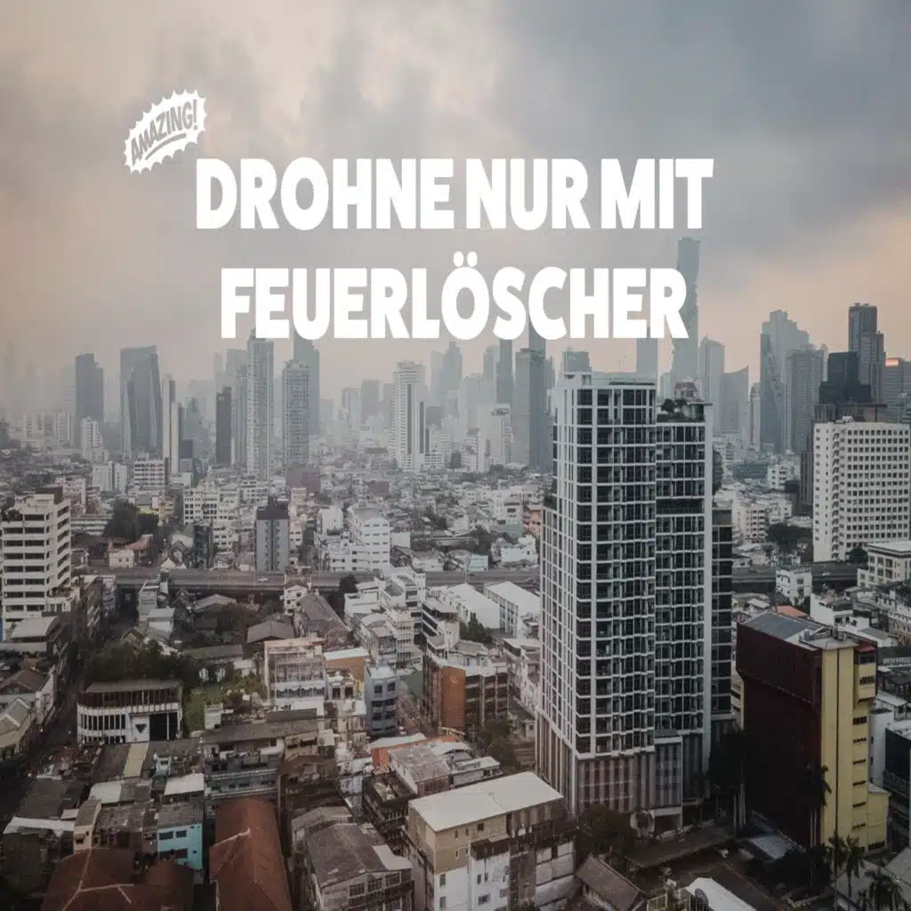 Episode 296 - Drohne nur mit Feuerlöscher