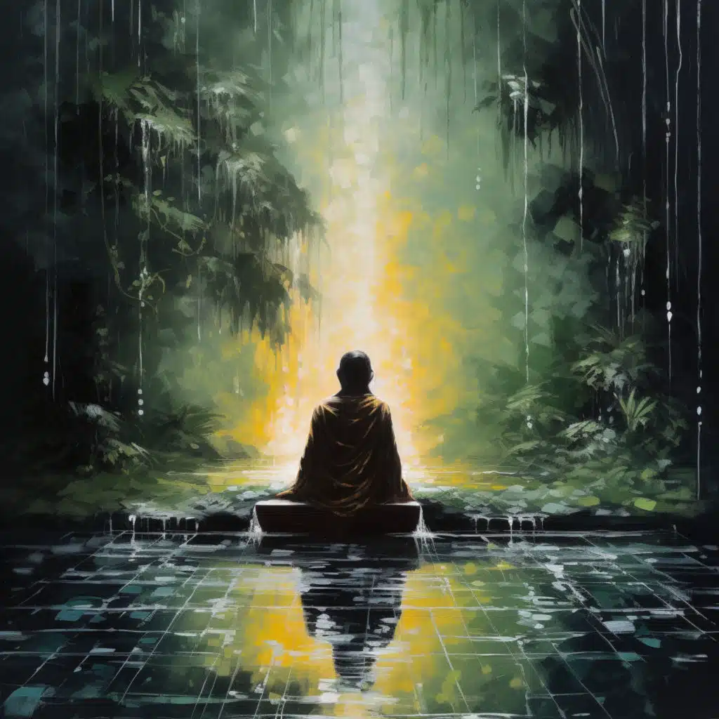 Peaceful Rain: Cadence of Relaxation