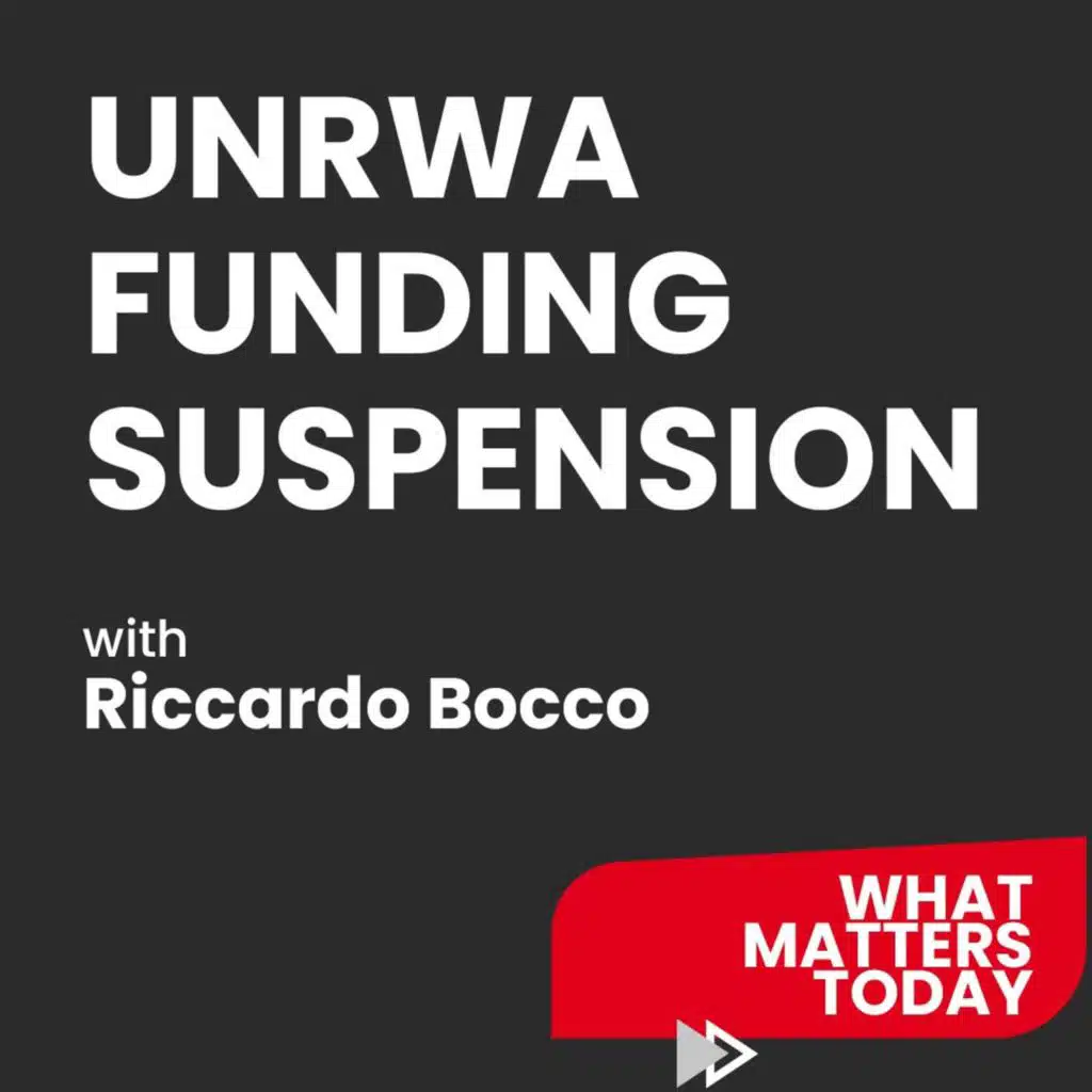 UNRWA Funding Suspension