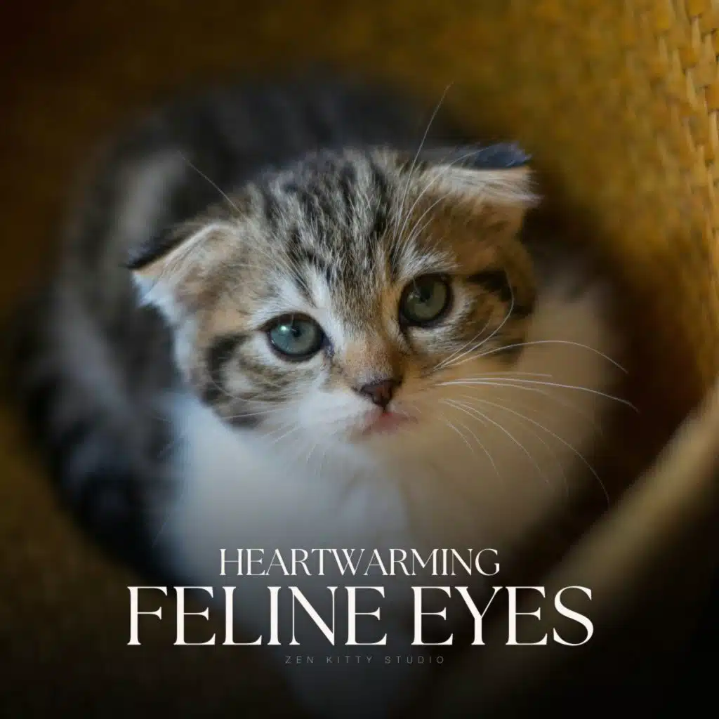 Heartwarming Feline Eyes
