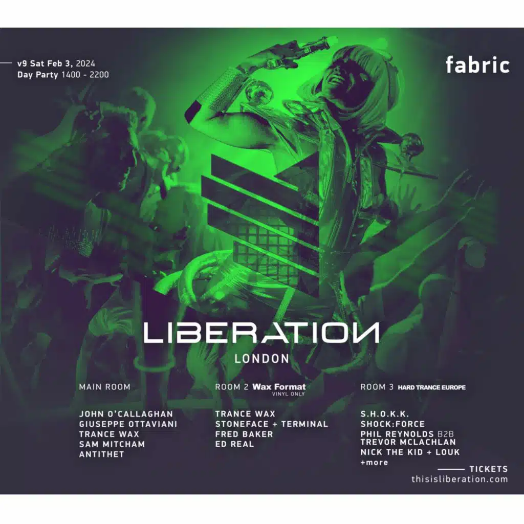 John O'Callaghan LIVE @ Liberation London Feb 2024
