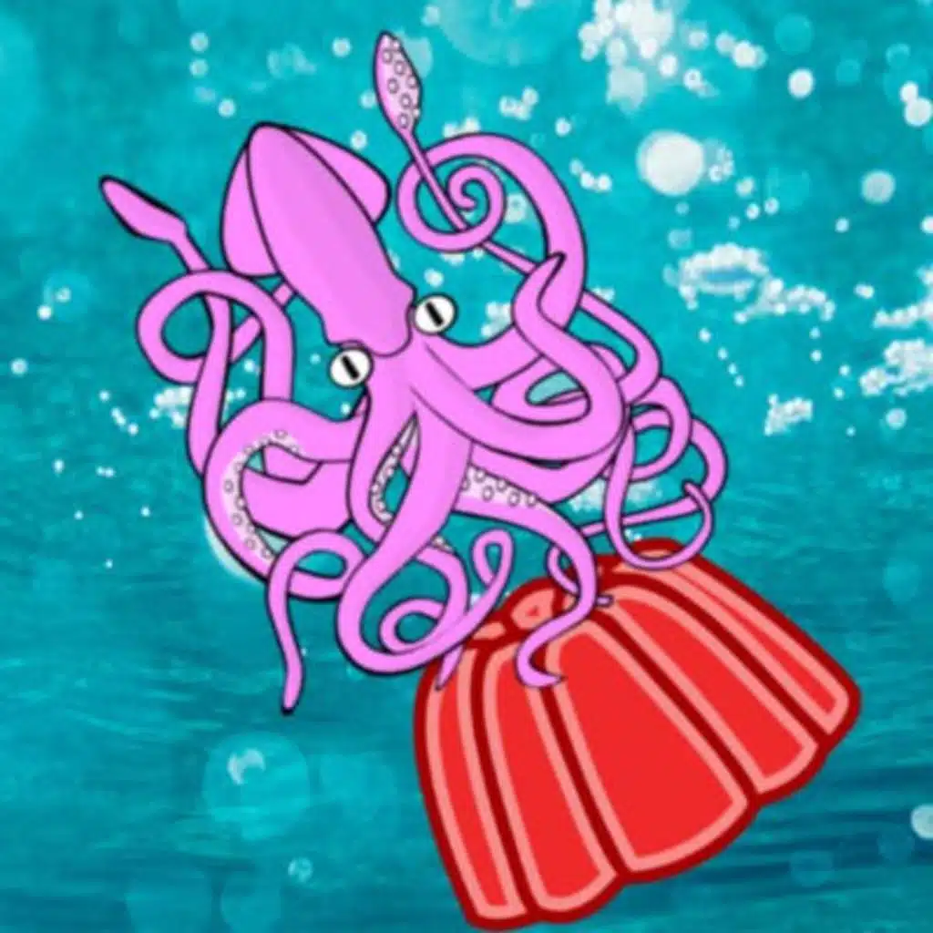 Gavin asks: What if squids squirted out jello instead of ink?