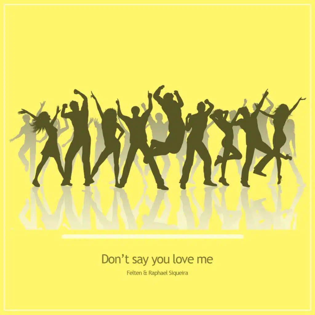 Don't say you love me (feat. Raphael Siqueira)