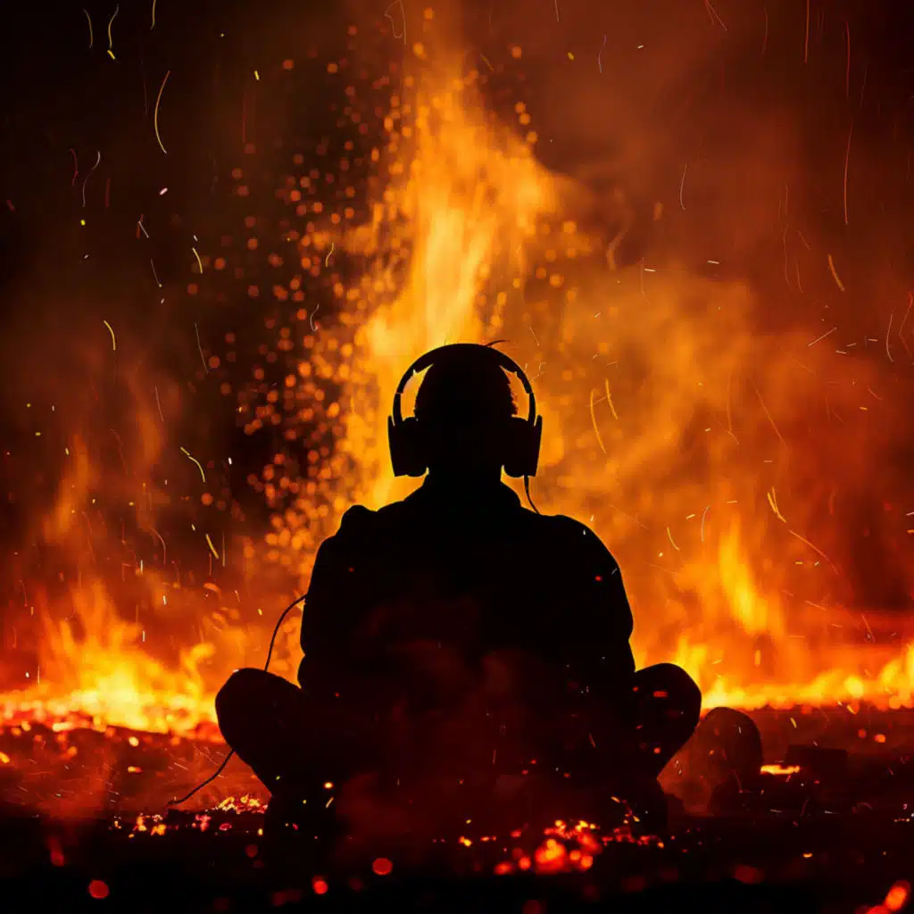 Serene Fire Echoes