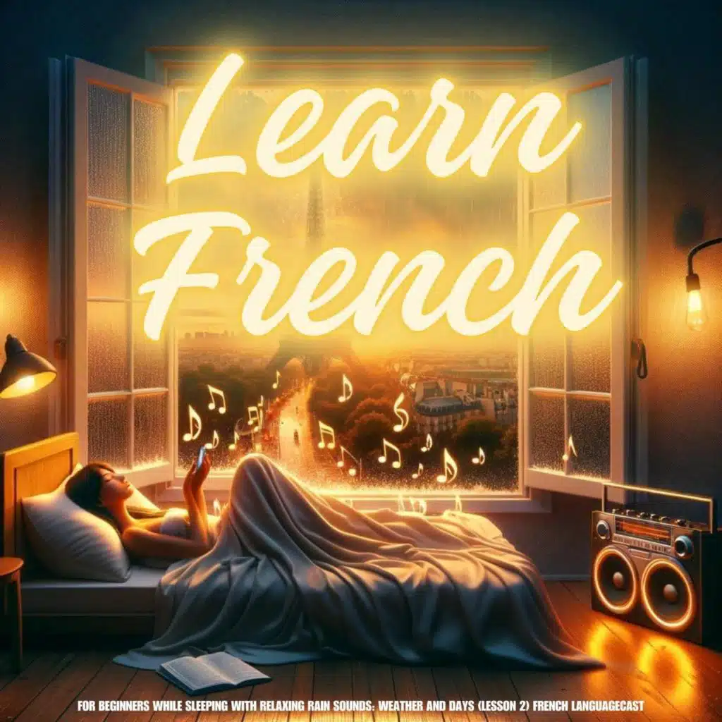 Learn French for Beginners While Sleeping with Relaxing Rain Sounds: Weather and Days, Pt. 10