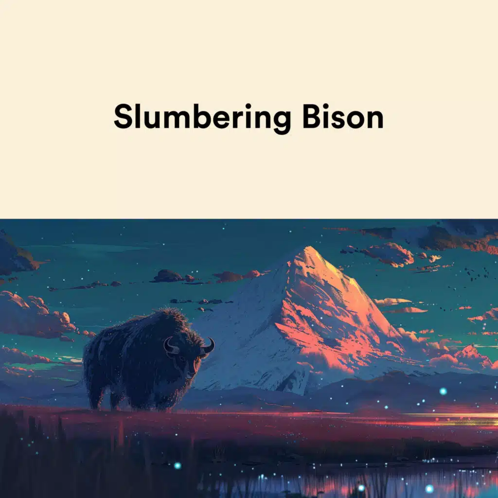 Slumbering Bison