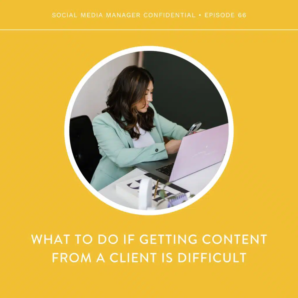 66. What To Do If Getting Content From A Client Is Difficult