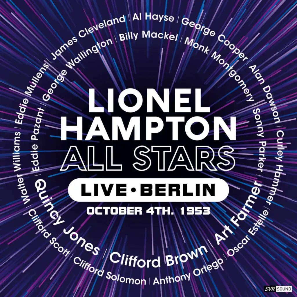 Lionel Hampton All Stars Live Berlin October 4th. 1953 (Restauración 2024)