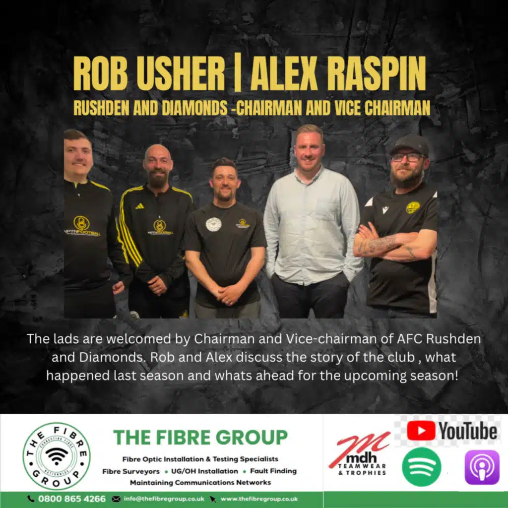 Rob Usher and Alex Raspin - AFC Rushden and Diamonds