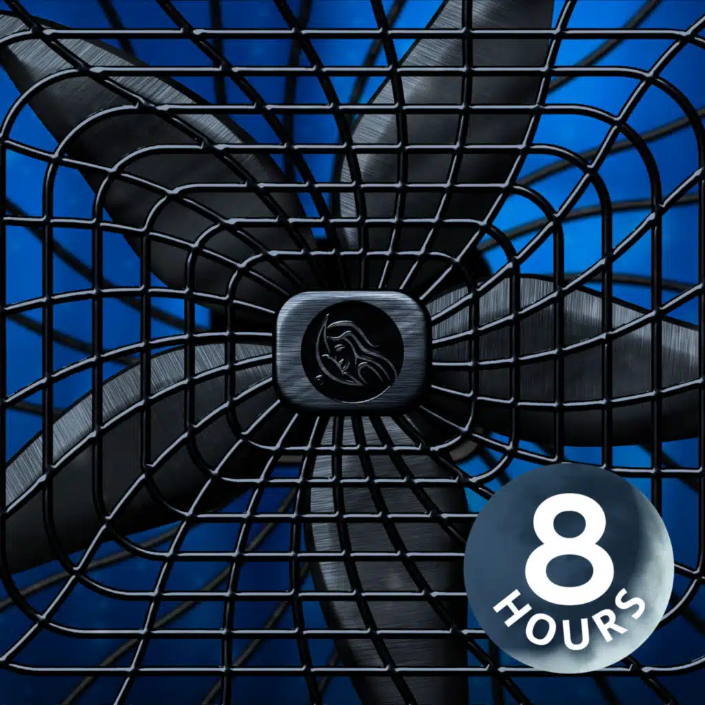 Box Fan for Solid Sleep | 8 Hours White Noise