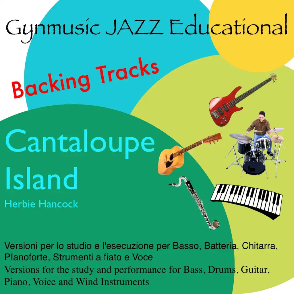 Cantaloupe Island (Backing Track for Piano, Educational No Piano Senza Pianoforte)