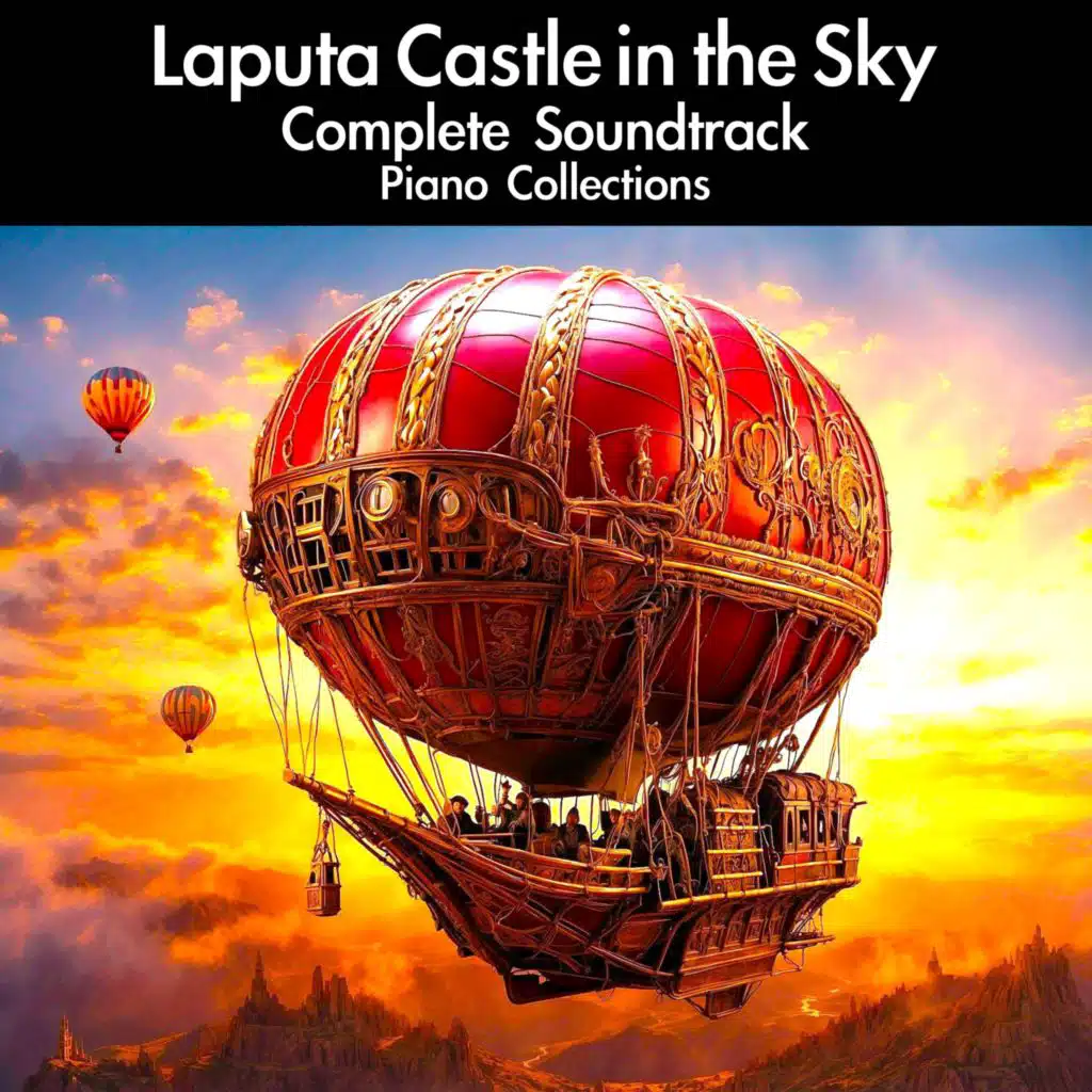 Laputa: Castle in the Sky Soundtrack & Image Album Complete Piano Collections