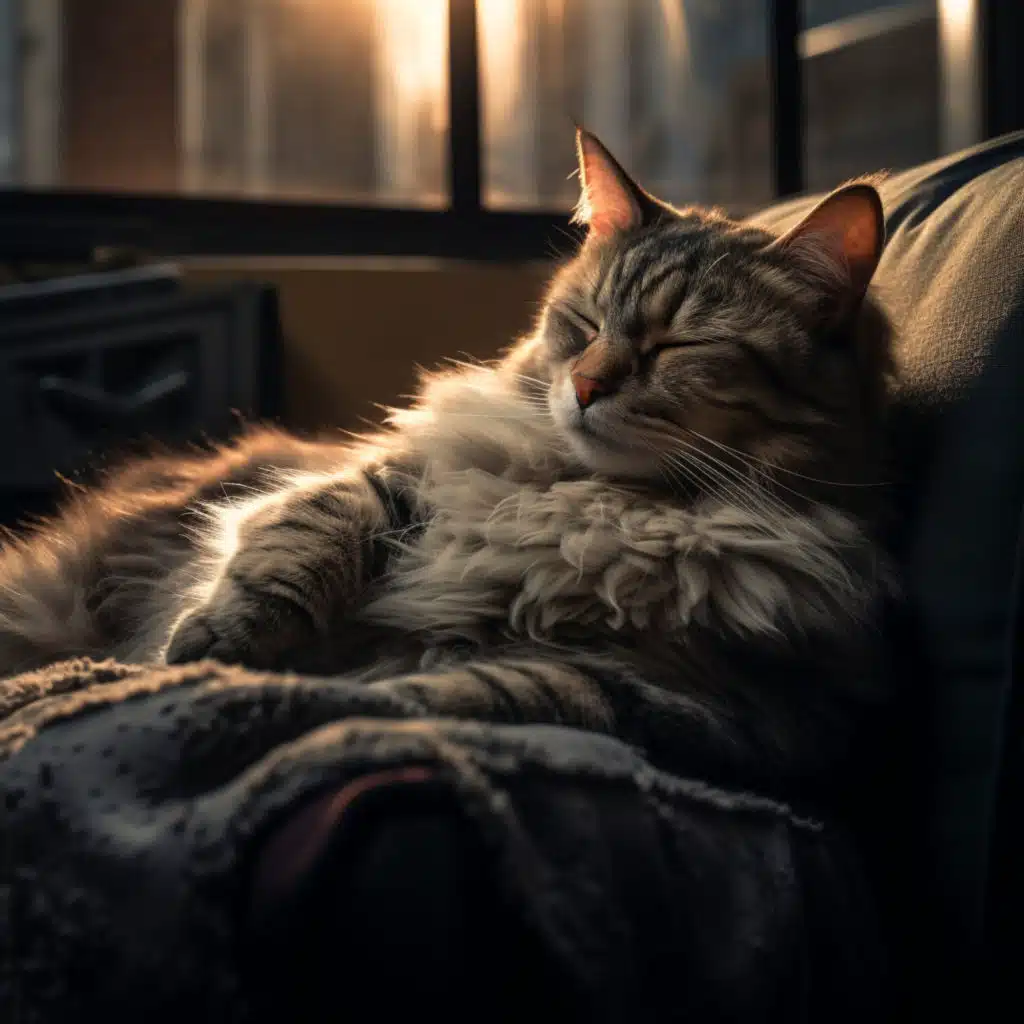 Cats' Peaceful Melodies in Harmony