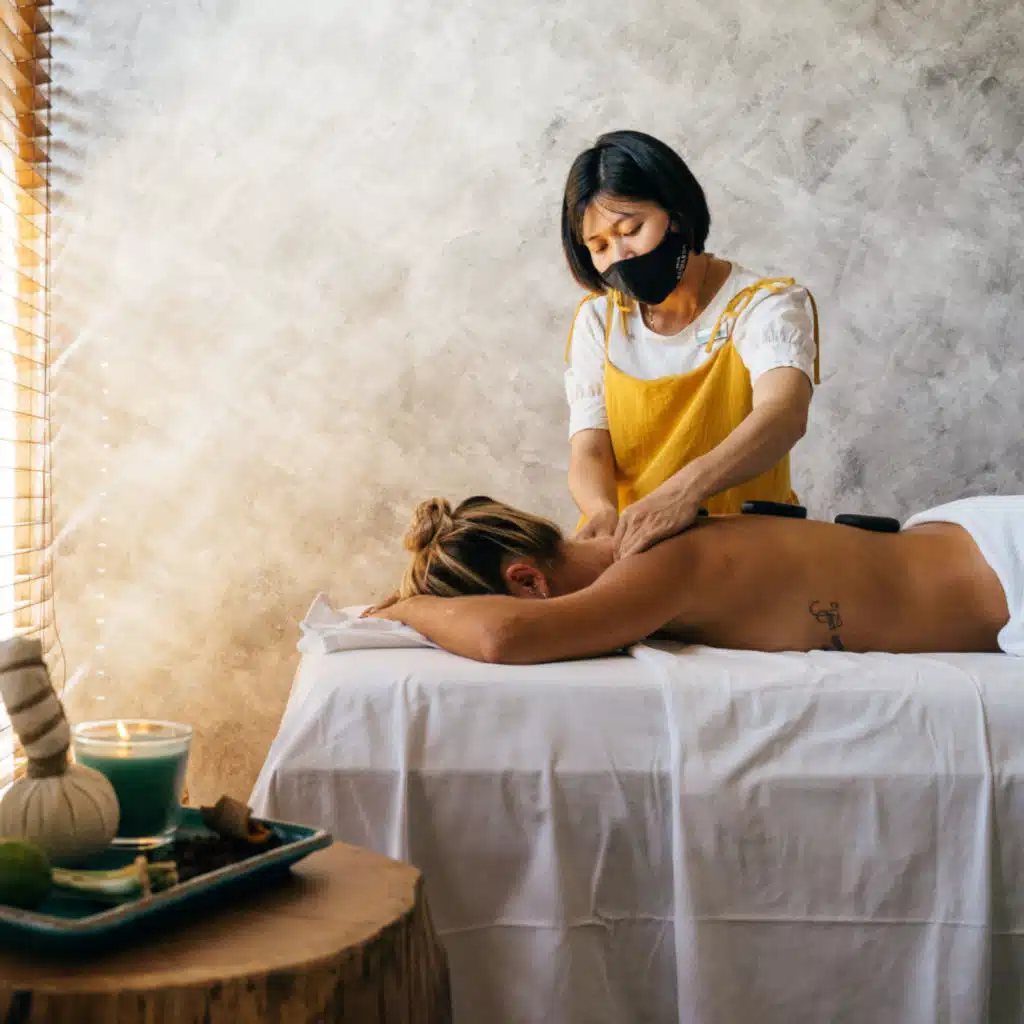 Binaural Music for Relaxing Massage Experiences