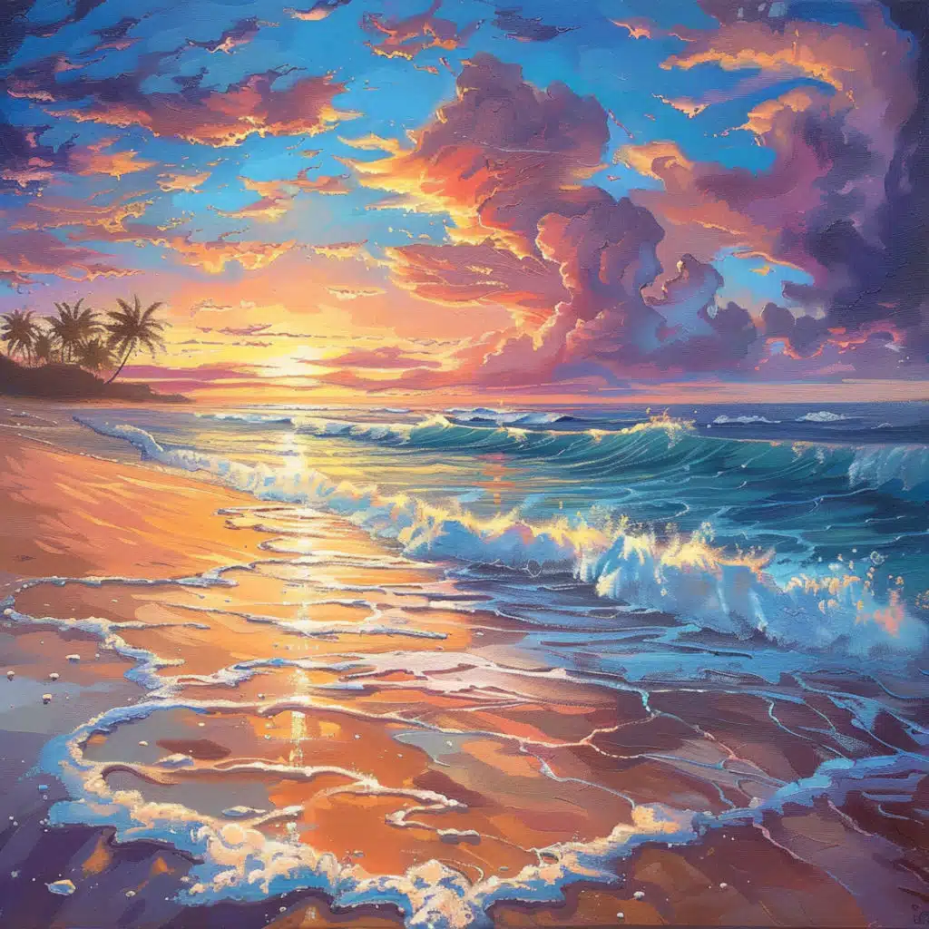 Olas Mentales Oceánicas: Flujo Zen De Estudio