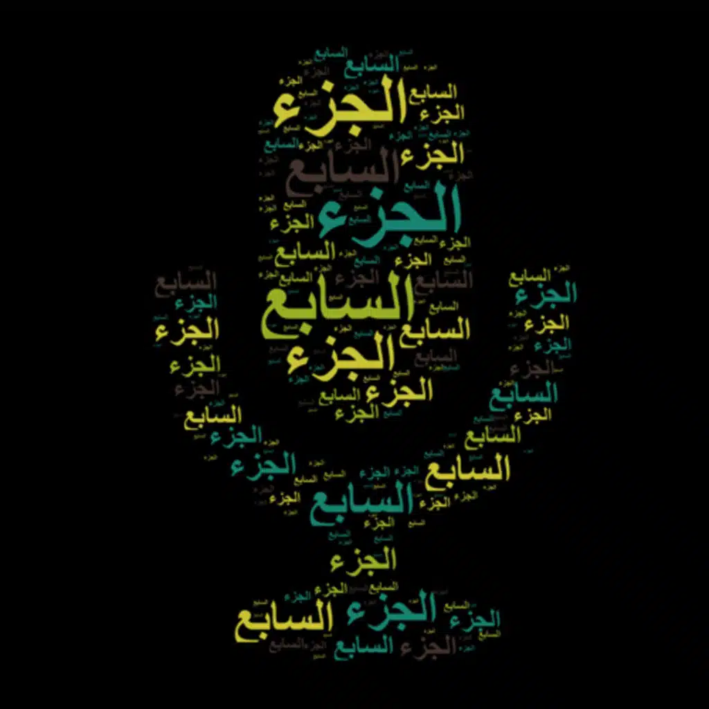 الجزء السابع🎙️مع التفسير المختصر الصوتي تلاوة الشيخ محمود خليل الحصري #الجزء_السابع #التفسير_المختصر 