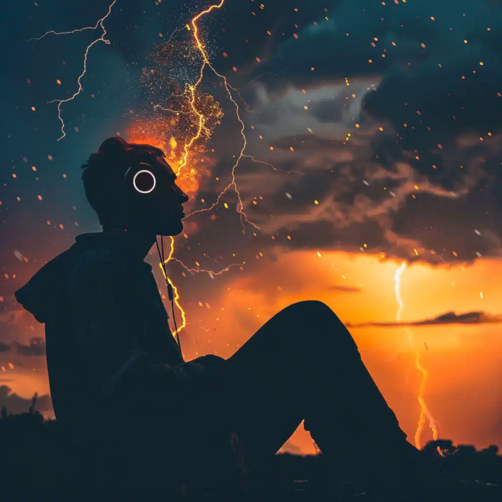Relaxation Under Thunder: Binaural Peace