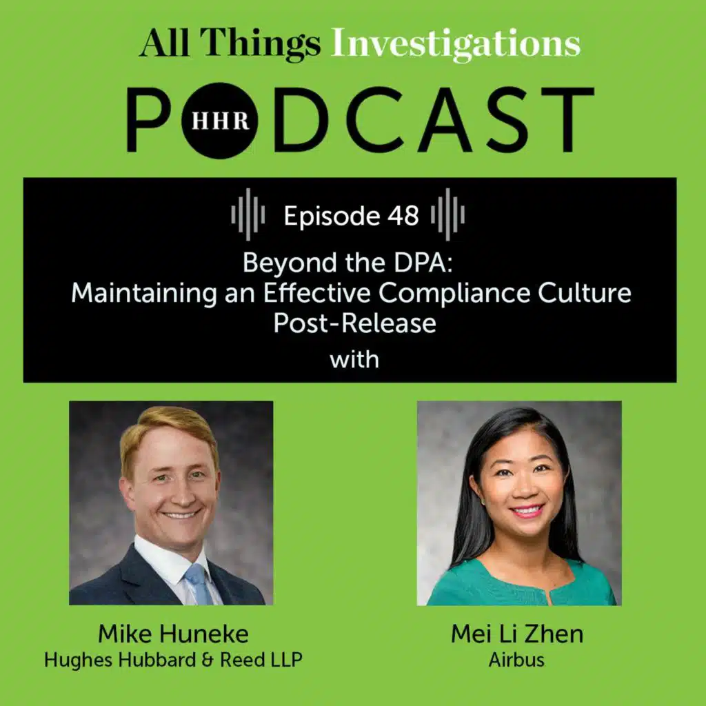 Beyond the DPA: Maintaining an Effective Compliance Culture Post-Release