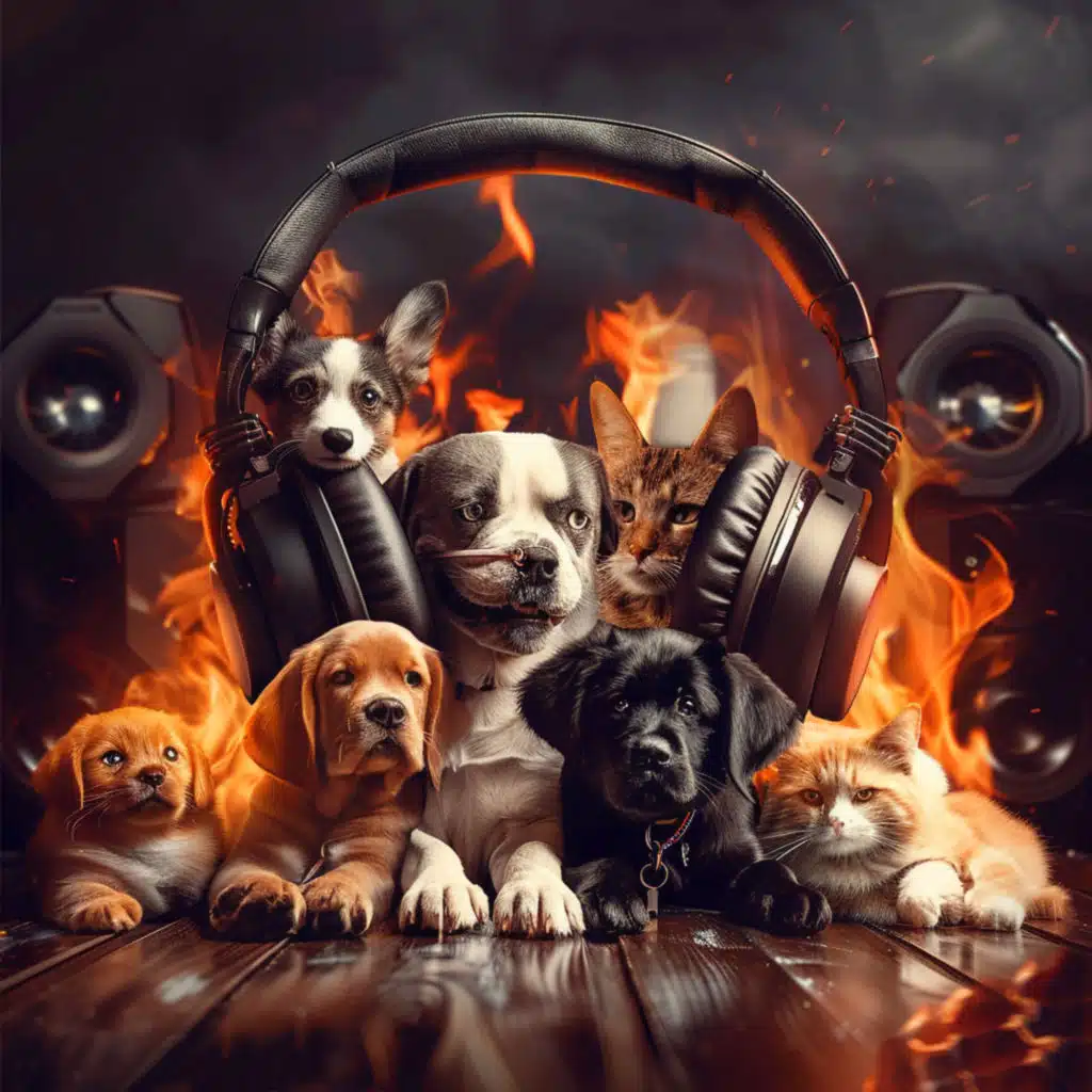 Binaural Fire Pets: Soothing Flames Harmony