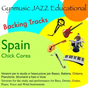 Spain Backing Tracks (Versione Per Lo Studio E L'esecuzione Per Strumento, Educational School)