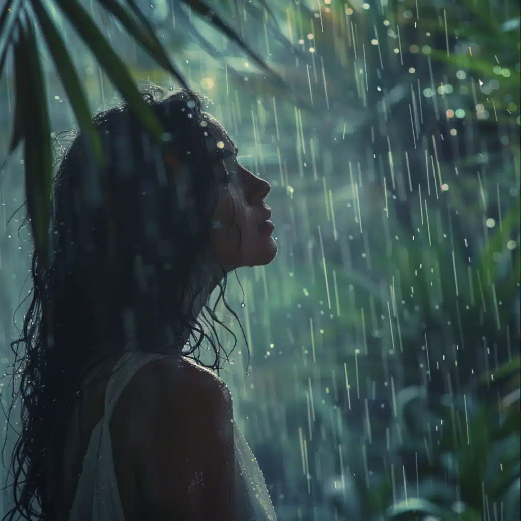 Rain and Binaural Beats for Deep Relaxation