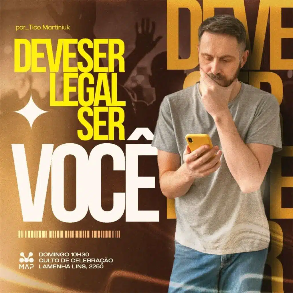 DEVE SER LEGAL SER VOCÊ | PR. TICO MARTINIUK