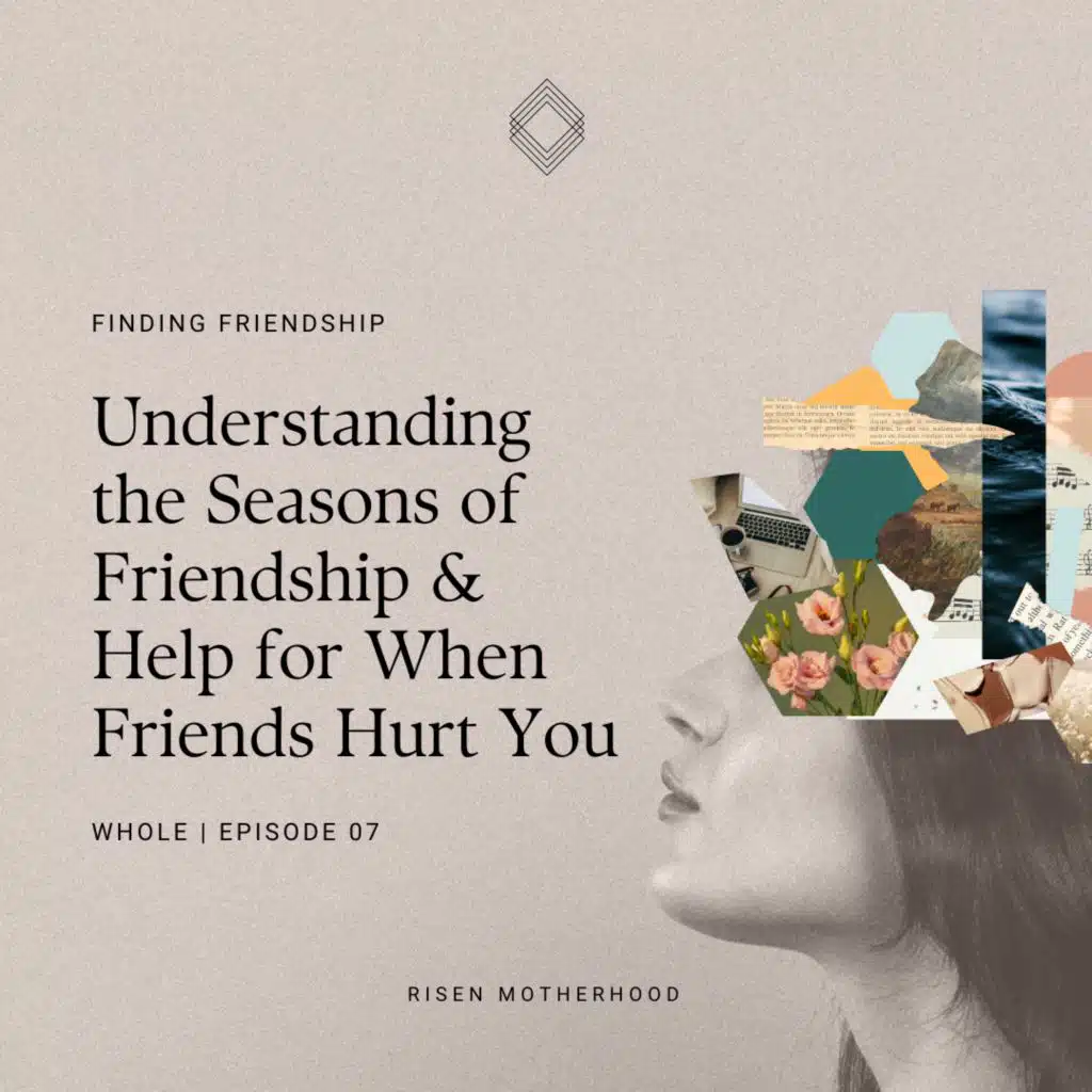 Whole 07: Understanding the Seasons of Friendship & Help for When Friends Hurt You