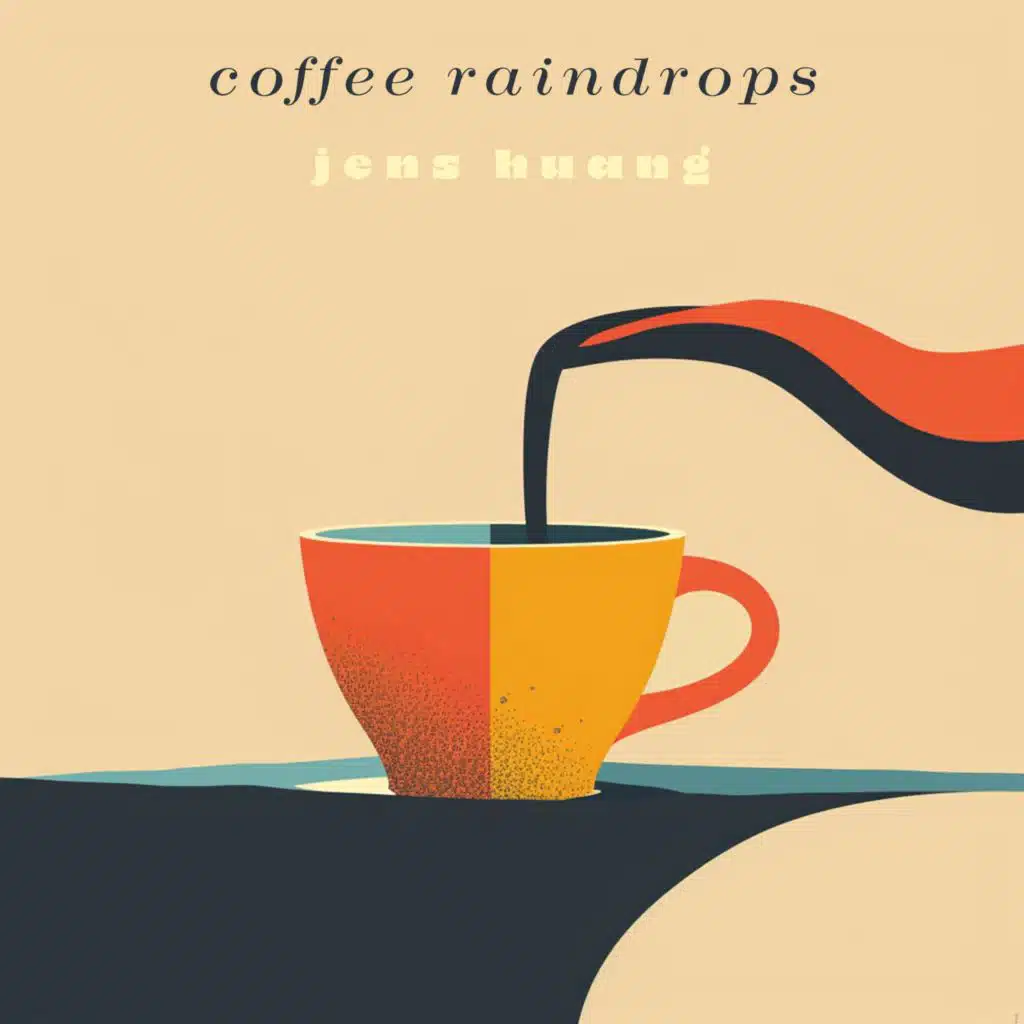 coffee raindrops