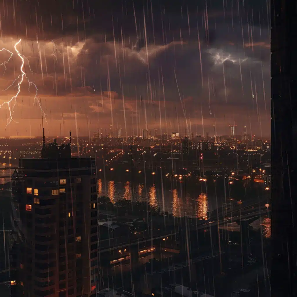 Gentle Rain & Thunder Sleep Beats