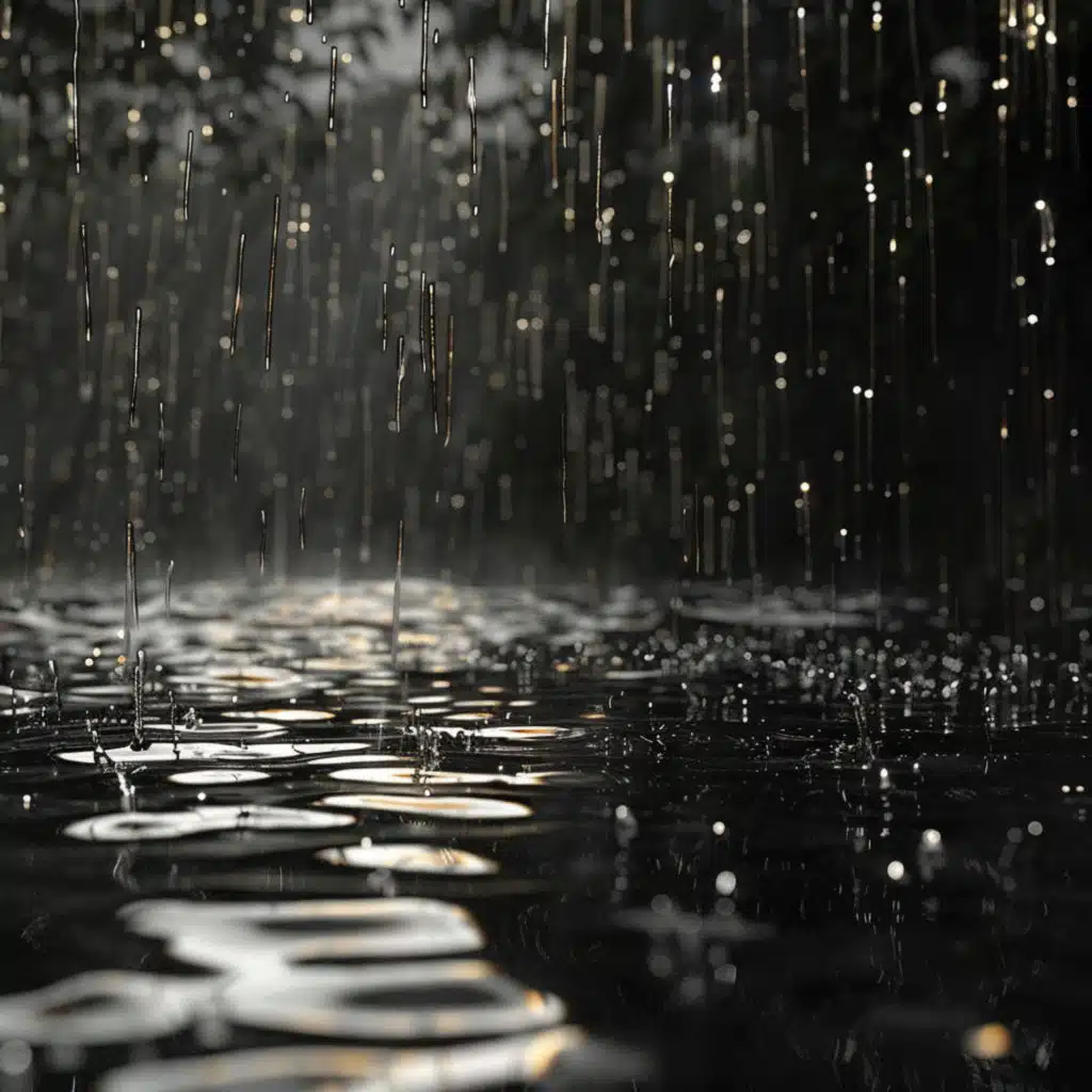 Serene Rainfall for Restful Evening
