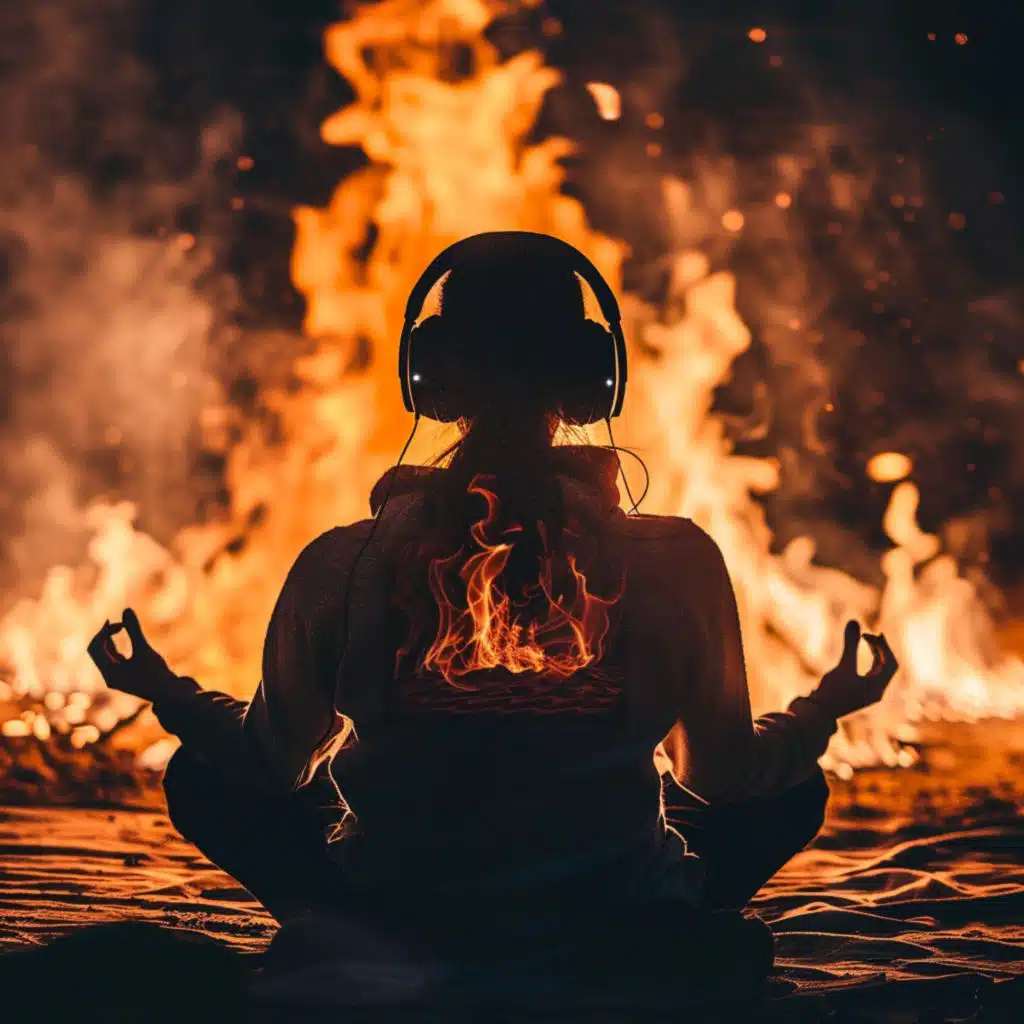 Binaural Flame Meditation: Fire Psalms
