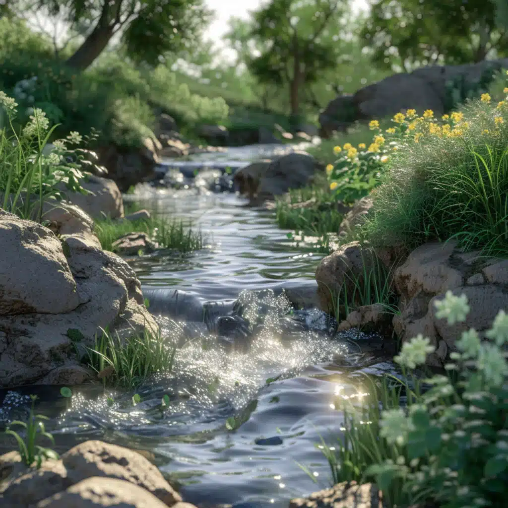 Binaural River Calm: Soothing Water Relaxation