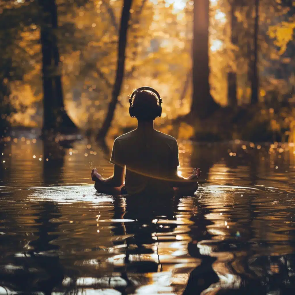 Binaural River Meditation: Flowing Harmonics